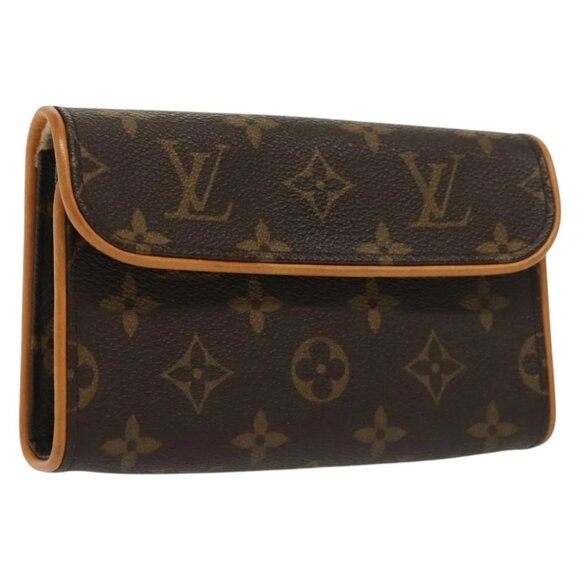 LOUIS VUITTON Monogram Pochette Florentine Waist Bag M51855 LV Auth BA4754 - Picture 1 of 16